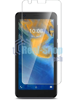 Защитное стекло для экрана BoraSCO Hybrid Glass для ZTE Blade L9 антиблик, 60 х 130 мм, 2.5D, прозрачный