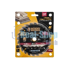 Пильный диск по дереву Denzel ф160 х 20 мм, 24 зубьев 733047