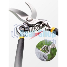 Секатор Deli DL2778 Размер 210 мм. Макс диаметр резки 10 мм. Сталь 55С. Термообработанная поверхность. Ручка из ПВХ.