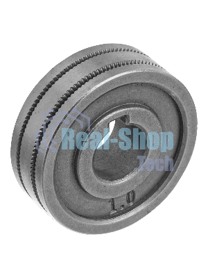 Подающий ролик Denzel зубчатый профиль под флюсовую проволоку 0,8-1мм, 2 шт