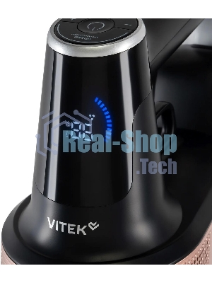 Пылесос Vitek VT-CLS01AQUA 450Вт черный/медный