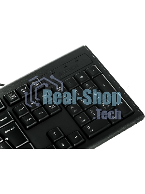 Комплект клавиатура+мышь A4Tech KRS-8372 проводной, USB, 1200 DPI, чёрный