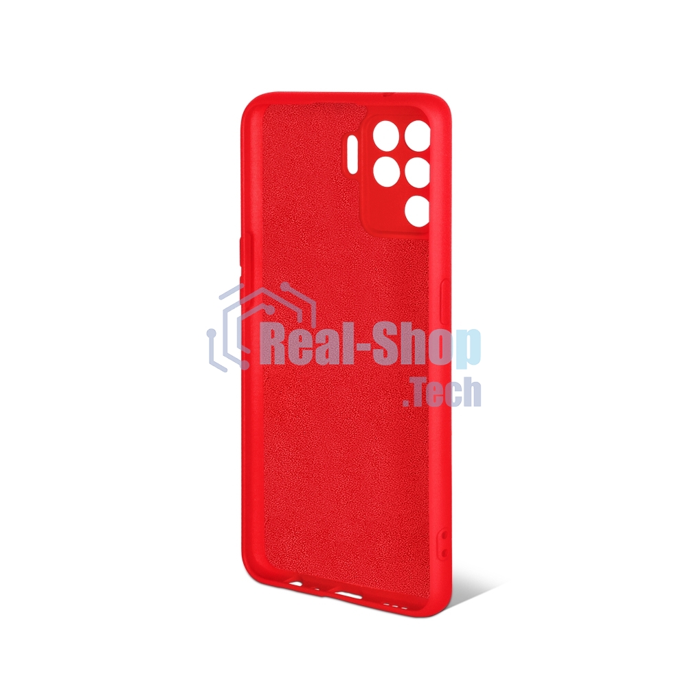 Чехол (клип-кейс) DF oOriginal-11, для Oppo Reno 5 Lite, красный df ooriginal-11 (red)