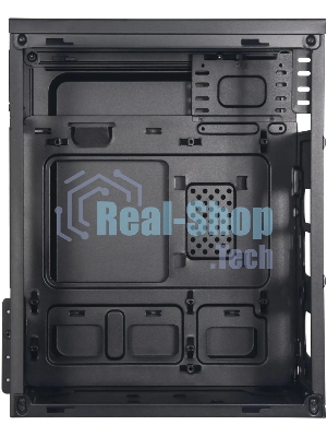 Компьютерный корпус KingPrice KPCC-MN211 черный без БП mATX 1x80мм 2x120мм 2xUSB 2.0 audio