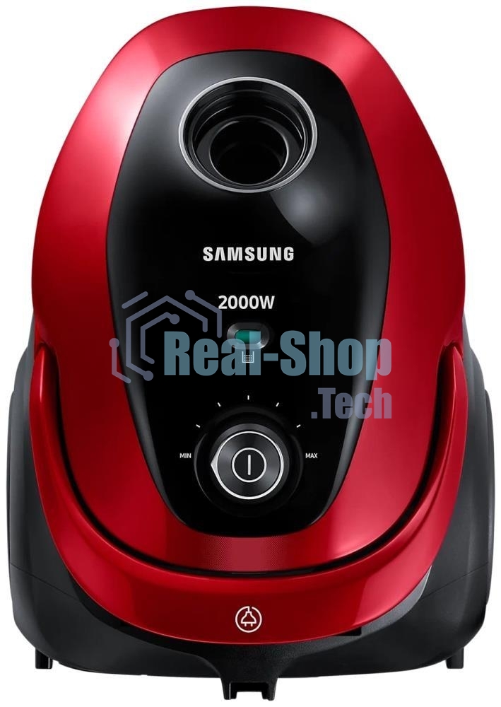 Пылесос Samsung VC20M253AWR красный, 460/2000 Вт, уборка сухая, пылесборник мешок 2.5 л