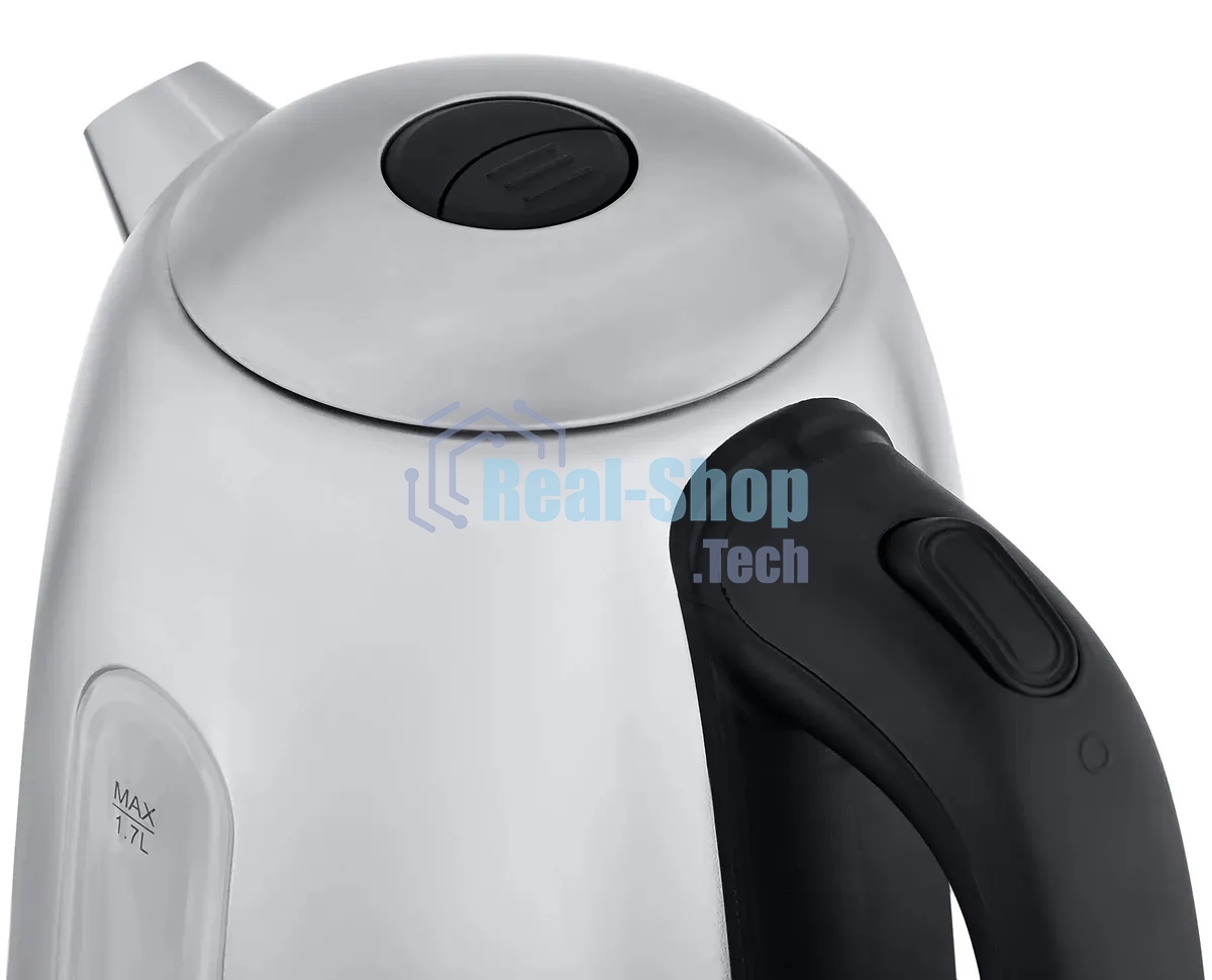 Чайник электрический Starwind SKS3210 1.7л. 2200Вт серебристый (корпус: металл)