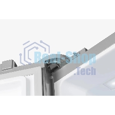 Холодильник Hyundai CS4502F нержавеющая сталь двухкамерный Side by Side 271/165л морозилка сбоку