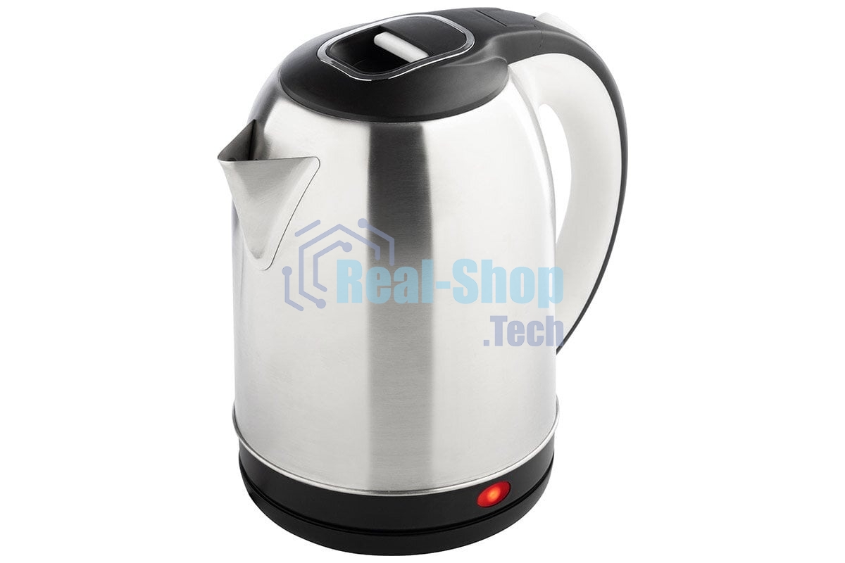 Чайник электрический Homestar HS-1054, 1500Вт, 2.3л, нержавейка, черный