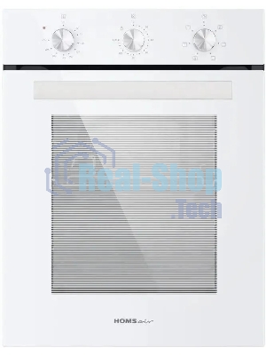 Духовой шкаф электрический встраиваемый HOMSair OEF451WH белый