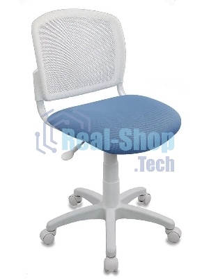 Кресло Бюрократ CH-W296NX/26-24 белый, сетка, 120 кг