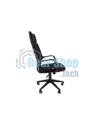 Кресло Chairman 525 черный, ткань, 120 кг