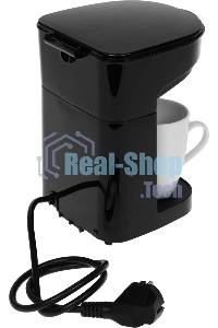 Кофеварка капельная Kitfort KT-764 черный, исп. кофе - молотый, 0.3 л, 450 Вт