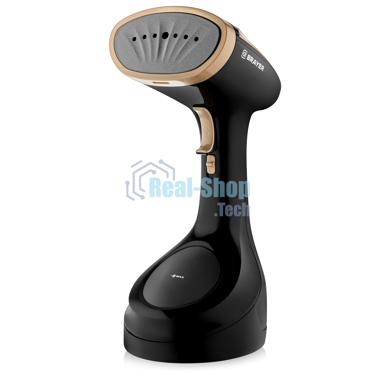 Отпариватель Brayer BR4125 черный, 1700 Вт, 25 г/мин, 280 мл