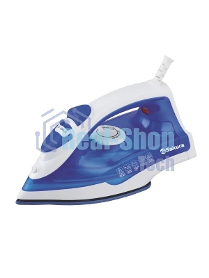 Утюг Sakura SA-3063NBL 1800Вт тефлон.подошва пар.увлажнение самоочист
