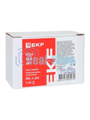 Переключатель кулачковый EKF ПК-1-24 (pk-1-24-10) 4П 10А 