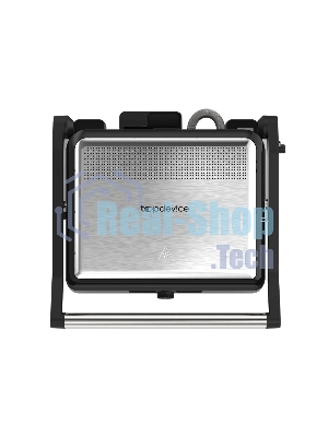 Гриль электрический Topdevice EG1/2200 Вт/0-240 °C/раскрытие на 180 °C/несъемные панели/черно-серебристый (TDSEG001_BK)
