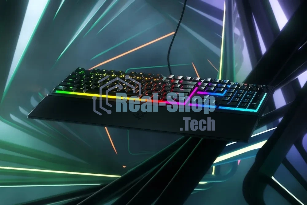 Клавиатура Razer Ornata V3 проводная, USB Type-A, чёрный (РУ раскладка)