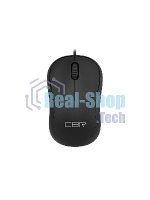 Мышь проводная CBR CM 106 черный, 1000 dpi, USB, кнопки - 3