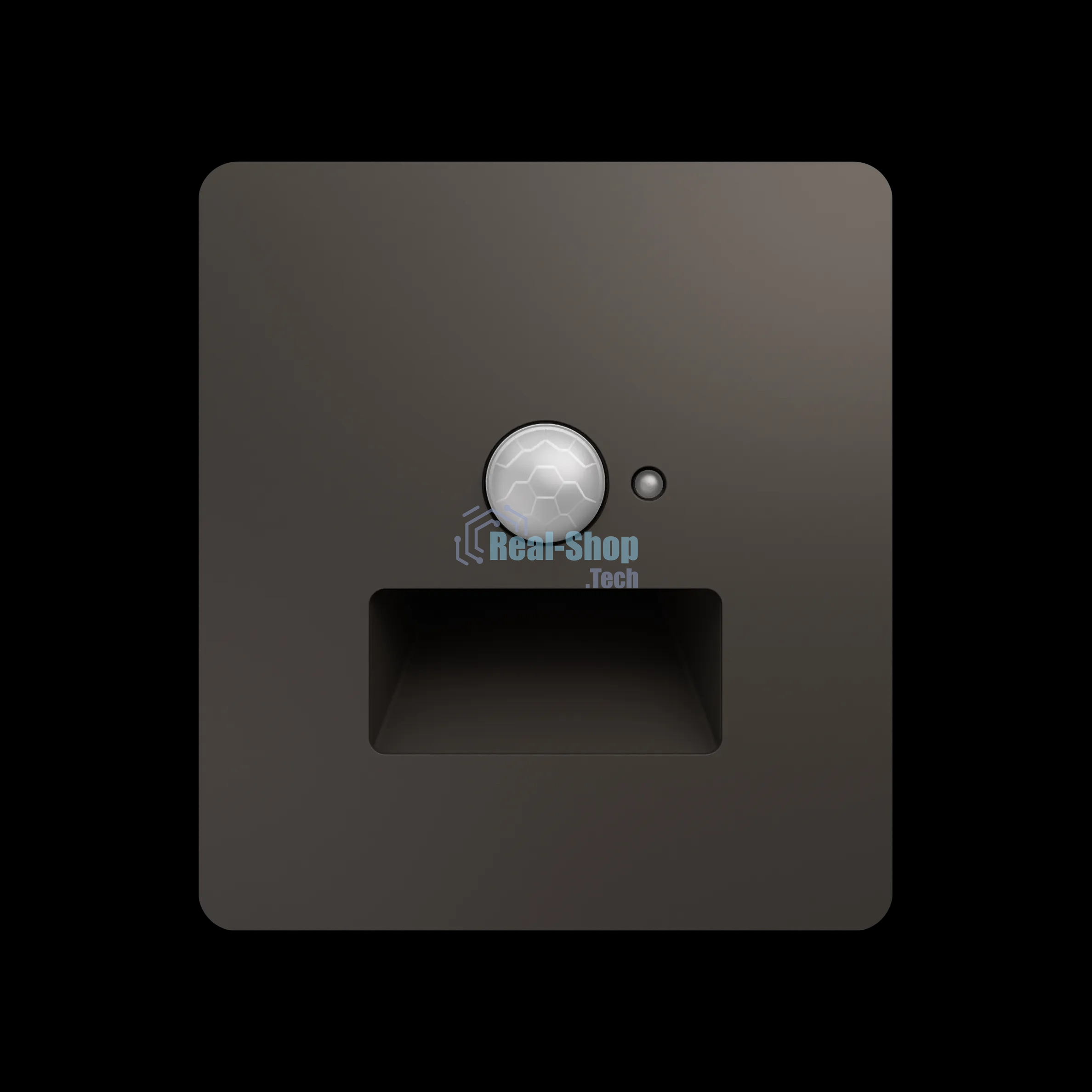 Подсветка настенная Kranz ROUND для ног с/у титан