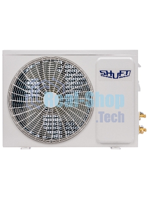 Наружный блок сплит-системы Shuft Asgard DC черный SFTHAI/out-09HN8/BL инвертор, 9000 BTU, 25 м2, охлаждение, обогрев, осушение