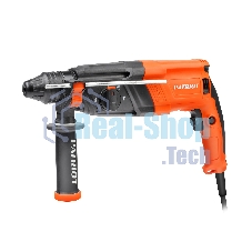 Перфоратор Patriot RH 243, SDS+, мощность 770 Вт, 2.6 Дж, 3 режима работы, макс.диаметр 24мм, глубиномер, кейс