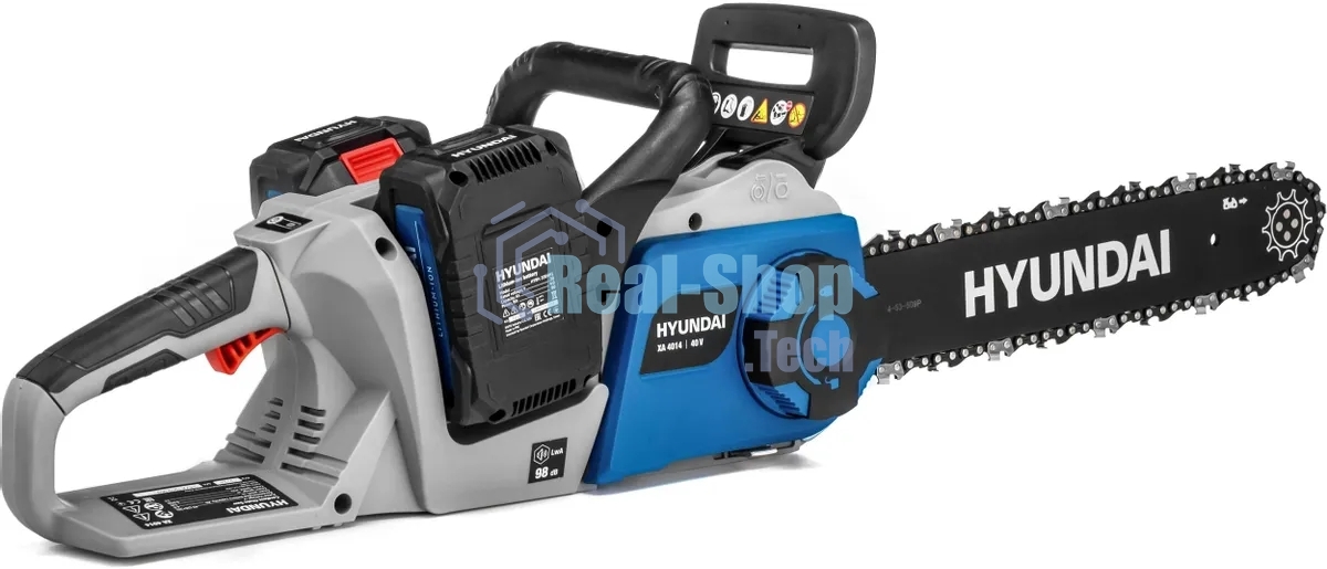 Пила аккумуляторная цепная HYUNDAI XA 4014 (Без ЗУ и АКБ)