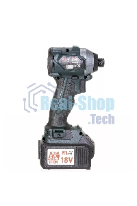 Профессиональный бесщеточный винтоверт аккумуляторный KLPRO KLDV18BH-50 (18В, Li-ion-2шт, 5.0А·ч, 220Нм, 2 скорости, подсветка,З/У,в кейсе)