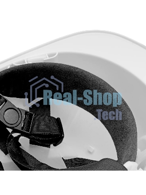 Каска защитная ударопрочная Denzel ABS/PC, плавная регулировка, модель 