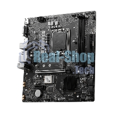 Материнская плата MSI PRO H610M-G WIFI H610, LGA1700, 2*DDR5, 1*PCIEx16, 1*PCIEx1, 1*M.2, 4*USB3.2Gen1, 6*USB2.0, 4*SATA3.0, 1G, VGA, DP, HDMI, M-ATX, RTL