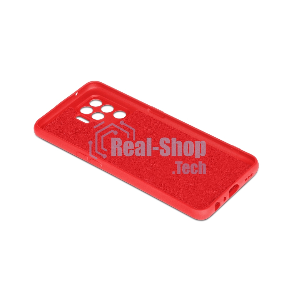 Чехол (клип-кейс) DF oOriginal-11, для Oppo Reno 5 Lite, красный df ooriginal-11 (red)