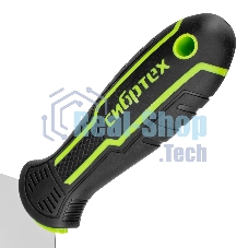 Шпательная лопатка из нержавеющей стали Сибртех 150 мм, двухкомпонентная рукоятка