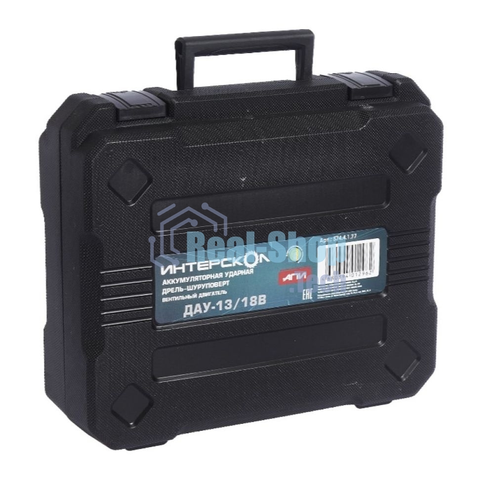 Дрель-шуруповерт аккумуляторная Интерскол ДА-13/18ВК Аккумуляторная