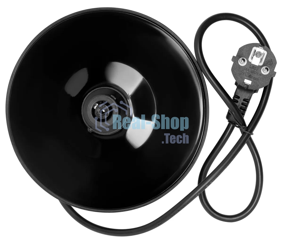 Чайник электрический Hyundai HYK-G2012 1.7л. 2200Вт черный/прозрачный (корпус: пластик)