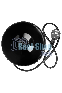 Чайник электрический Hyundai HYK-G2012 1.7л. 2200Вт черный/прозрачный (корпус: пластик)