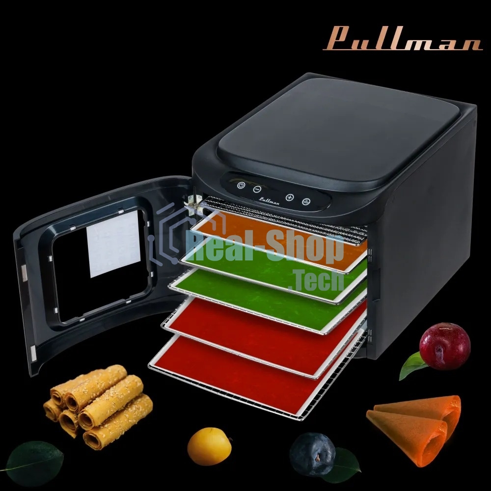 Поддон для пастилы Pullman PL-30203-5 белый 5шт универсальный квадратный р-р 290х290х5,4мм