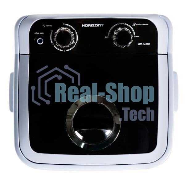 Стиральная машина Horizont WM-4601W светло-серый, загрузка вертикальная 4.6кг, класс: A