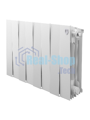 Радиатор биметаллический Royal Thermo PianoForte 300 белый - 8 секц.