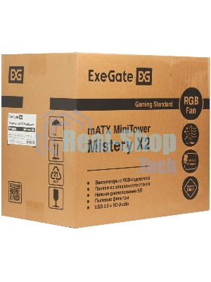 Компьютерный корпус Minitower ExeGate Mistery X2-NPX400