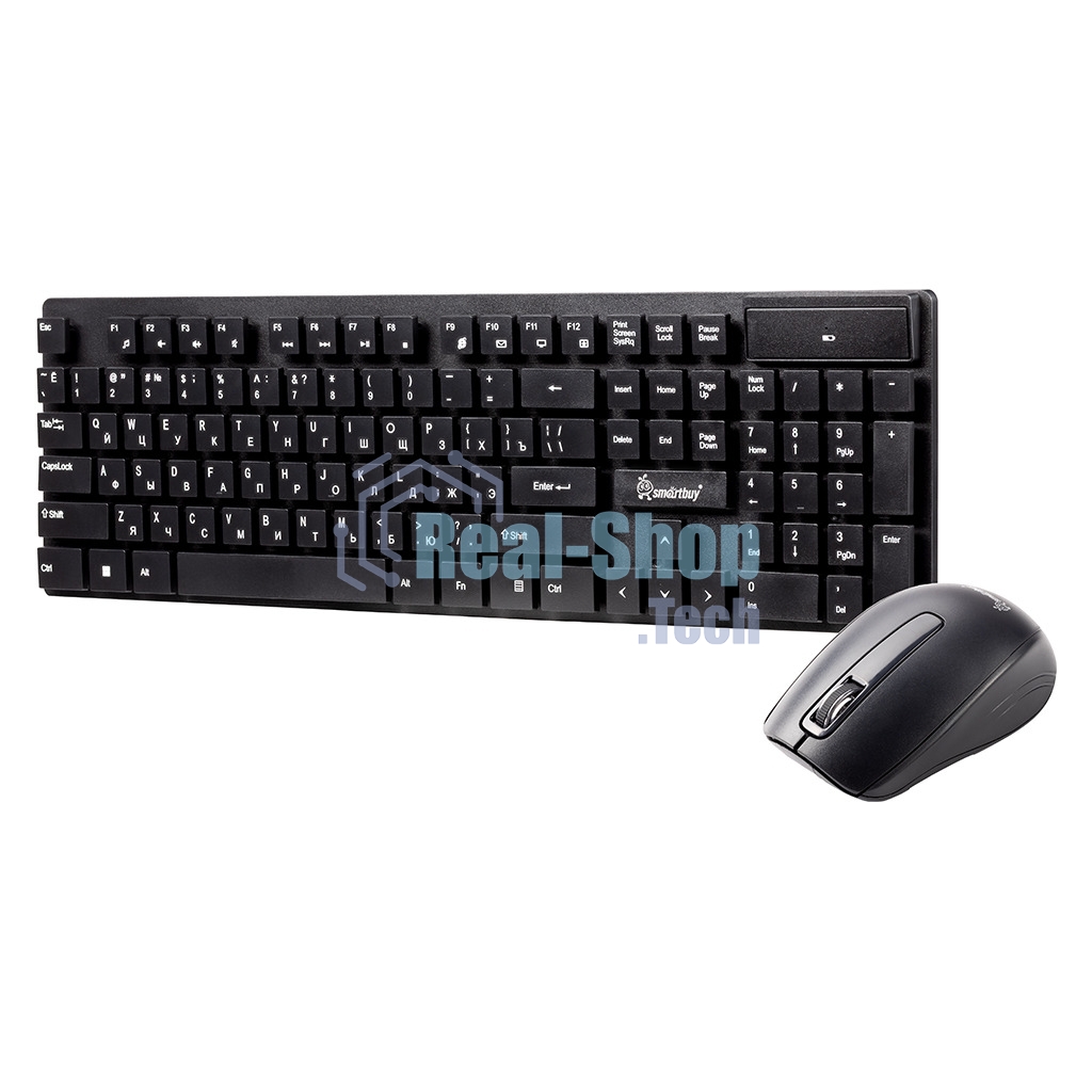 Комплект клавиатура+мышь Smartbuy серия ONE 400AG черный (SBC400AGK) /10.  