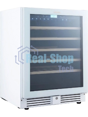 Винный шкаф встраиваемый Cellar Private CP051-1TWH белый, 136 л, 1 отсек, 51 бут.