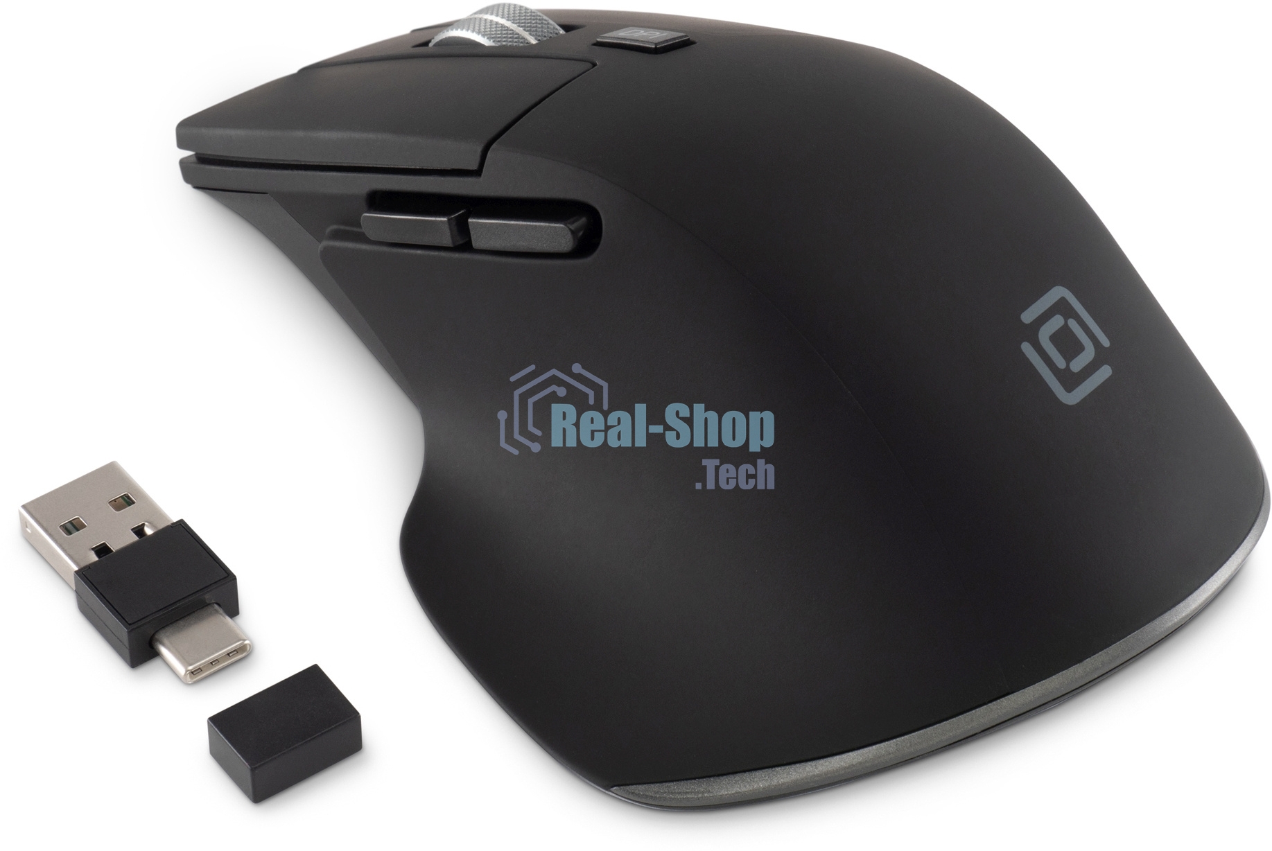 Мышь беспроводная Oklick 503MW черный, 2400 dpi, радиоканал, Bluetooth, USB, кнопки - 6