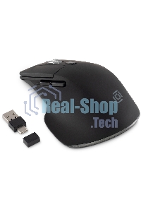 Мышь беспроводная Oklick 503MW черный, 2400 dpi, радиоканал, Bluetooth, USB, кнопки - 6