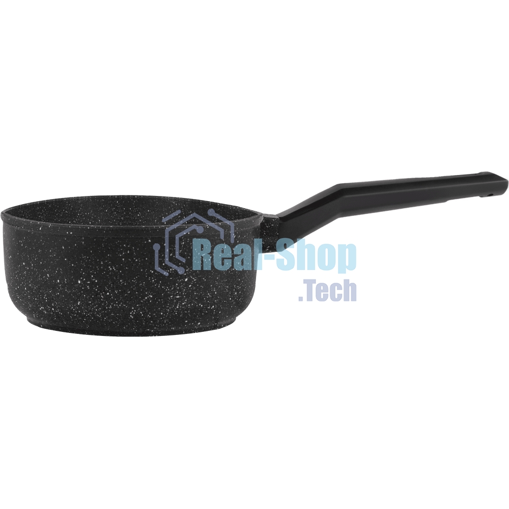 Ковш Maunfeld Galaxite MF18GLX01SP из литого алюминия со стеклянной крышкой, 18 см, 1,6 л