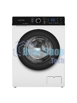 Стиральная машина c инвертором и паром Maunfeld MFWM127IWHT белый, загрузка фронтальная 7 кг, 1200 об/мин, класс: A+++