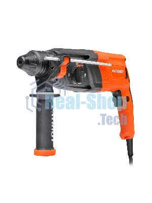 Перфоратор Patriot RH 243, SDS+, мощность 770 Вт, 2.6 Дж, 3 режима работы, макс.диаметр 24мм, глубиномер, кейс