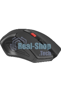 Мышь беспроводная Defender Accura MM-275 красный, 1600 dpi, радиоканал, USB, кнопки - 6