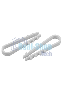 Дюбель-хомут 19-25мм для круглого кабеля NO-224-558 белый (уп.10шт) Эра Б0066279