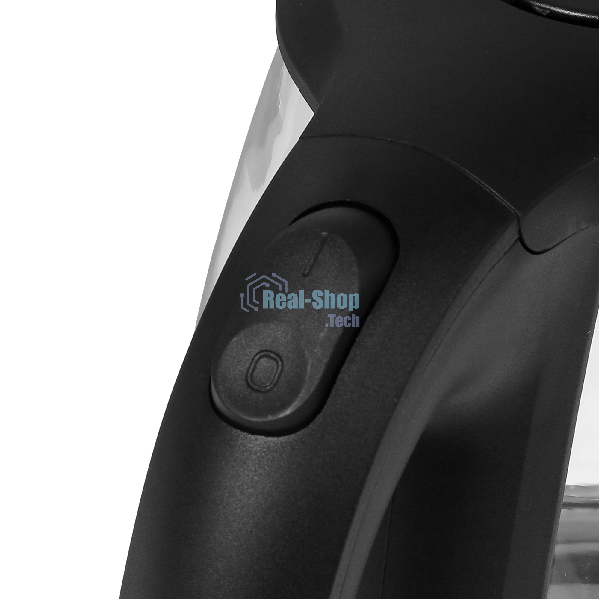 Чайник электрический Hyundai HYK-G1001 1.7л. 2200Вт черный (корпус: стекло)