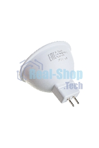 Лампа светодиодная EUROLUX LL-E-MR16-7W-230-4K-GU5.3 рефлектор