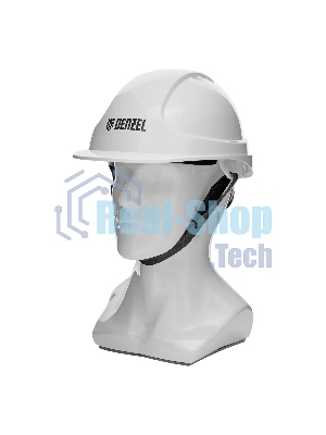 Каска защитная ударопрочная Denzel ABS/PC, плавная регулировка, модель 